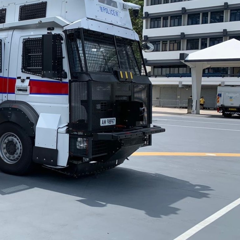 Exclusive: Anti-riot vehicles equipped with water cannons to begin road ...