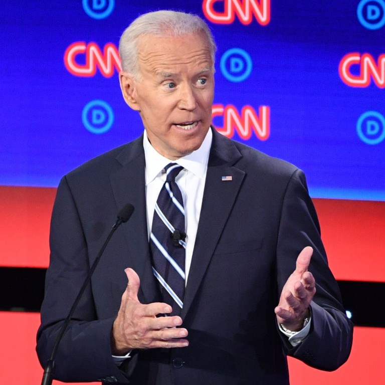 Joe Biden And Kamala Harris Square Off Again As Democrats Debate Health Care Immigration South China Morning Post