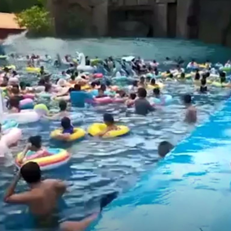 Tsunami videos in china