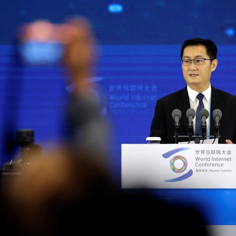 Tencent Holdings chairman and CEO Pony Ma Huateng. Photo: Reuters
