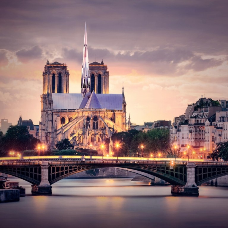 Chinese Architects Win International Contest To Redesign Notre Dame S Roof And Spire After Devastating Fire South China Morning Post
