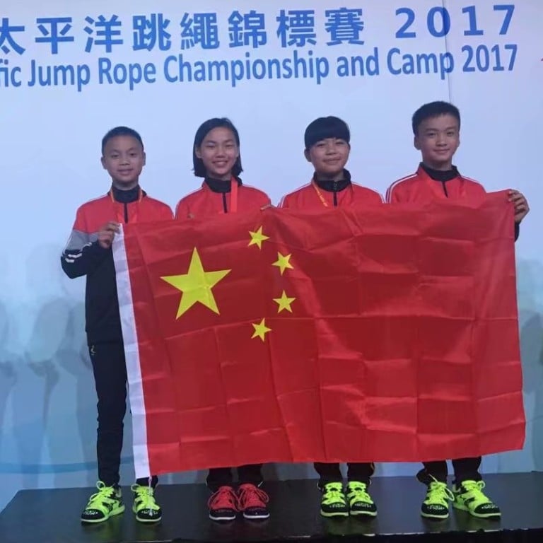 Chinese Teenager Who Trains Through The Pain Takes Skipping Rope Team To Five World Championship Records South China Morning Post