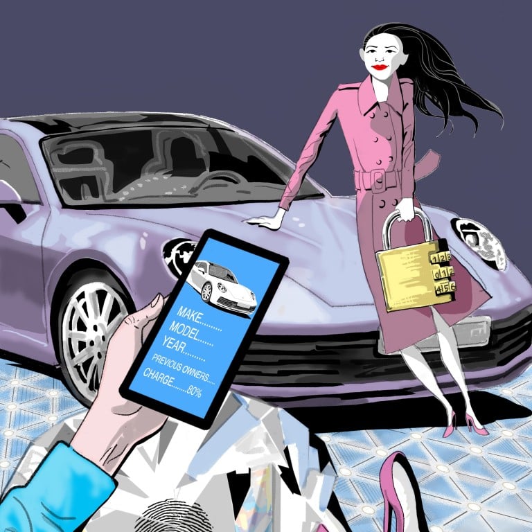 With blockchain technology, consumers can check the authenticity of luxury goods and their origins. Illustration: Craig Stephens