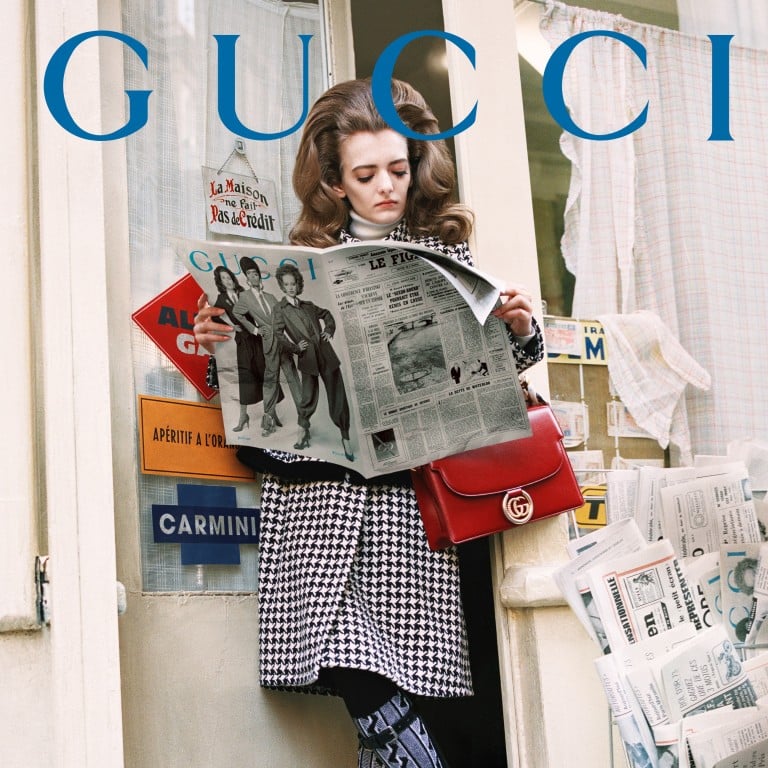 Gucci’s creative director Alessandro Michele and fashion photographer Glen Luchford have collaborated on the Italian fashion brand’s new fall/winter 2019/20 advertising campaign, which focuses on the start of ready-to-wear fashion by re-embracing iconic images of the 1950s to the ’80s. Photo: creative director: Alessandro Michele; art director: Christopher Simmonds; photography/director: Glen Luchford