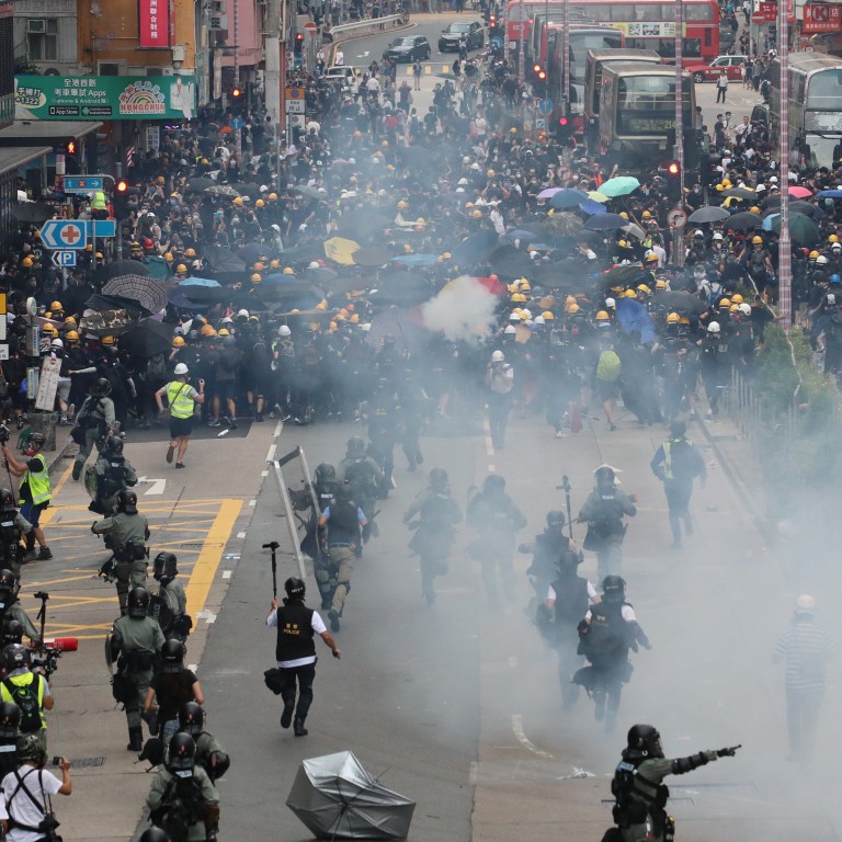 Resultado de imagen para disturbios en hong kong