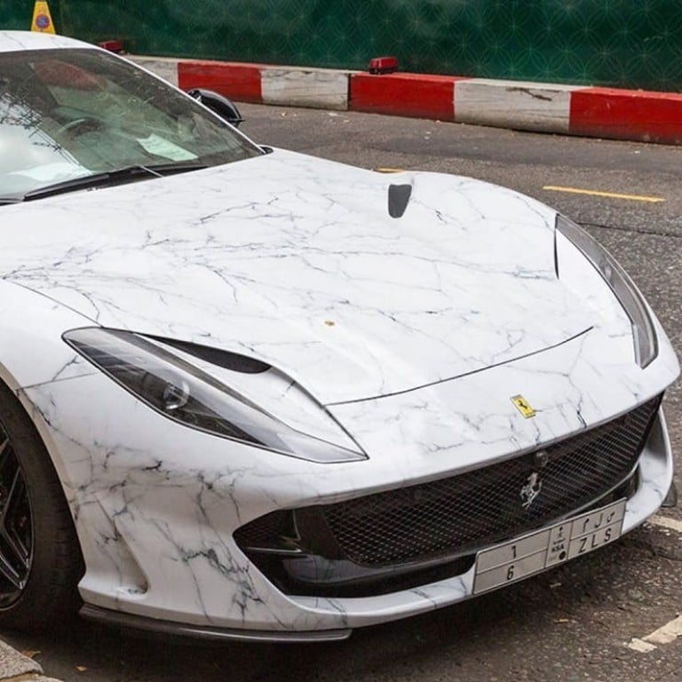 Forget Gold And Swarovski Crystals How The Ultra Rich Are Turning Their Supercars Into Marble South China Morning Post