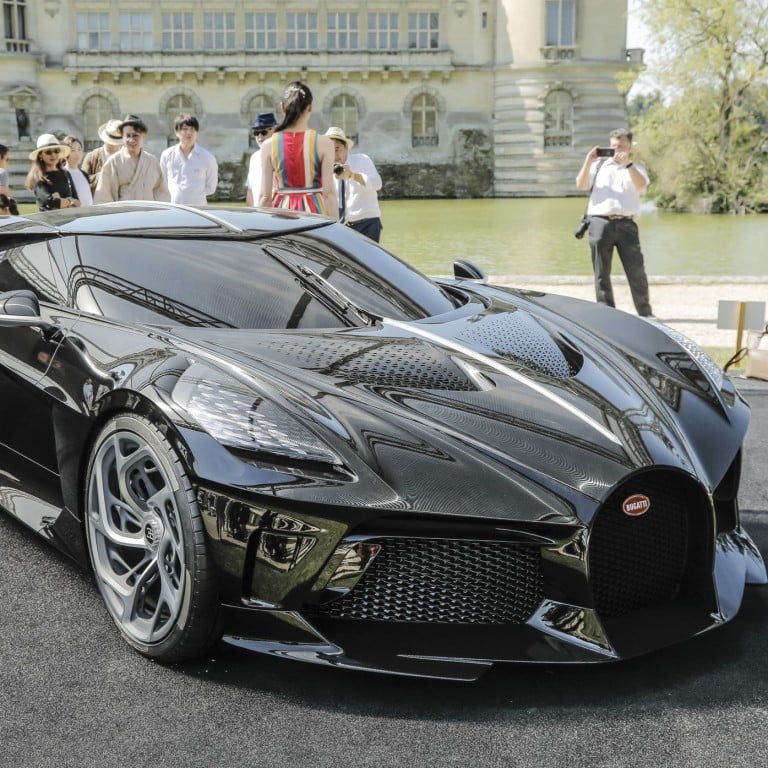 Bugatti’s La Voiture Noire is being displayed at this week’s prestigious American car show, Pebble Beach Concours D’Elegance, in California. Photo: Bugatti