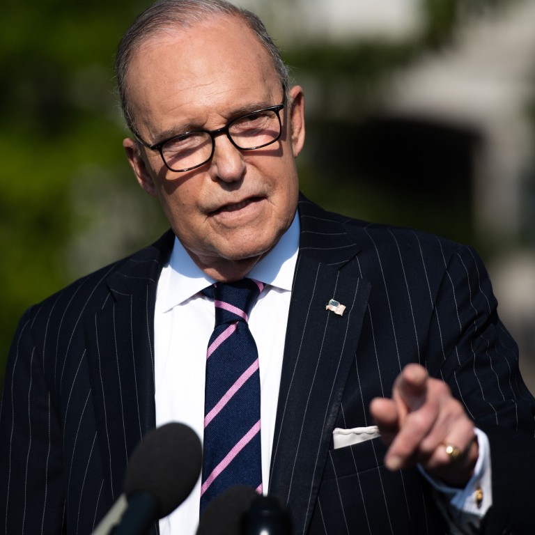White House economic adviser Larry Kudlow says US China negotiations