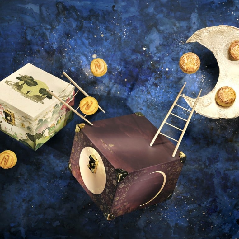 Mini egg custard mooncakes have been created to celebrate this year’s Mid-Autumn Festival by Paul Lau, chef de cuisine at Tin Lung Heen, the two Michelin-starred restaurant at The Ritz Carlton, Hong Kong.