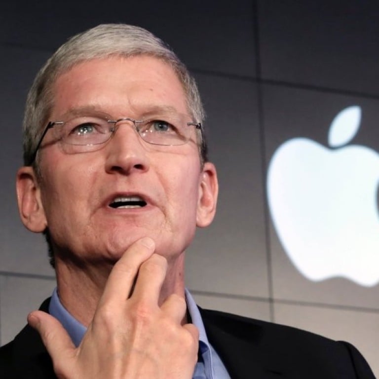 Apple CEO Tim Cook’s net worth is estimated to be around US$625 million. Photo: AP