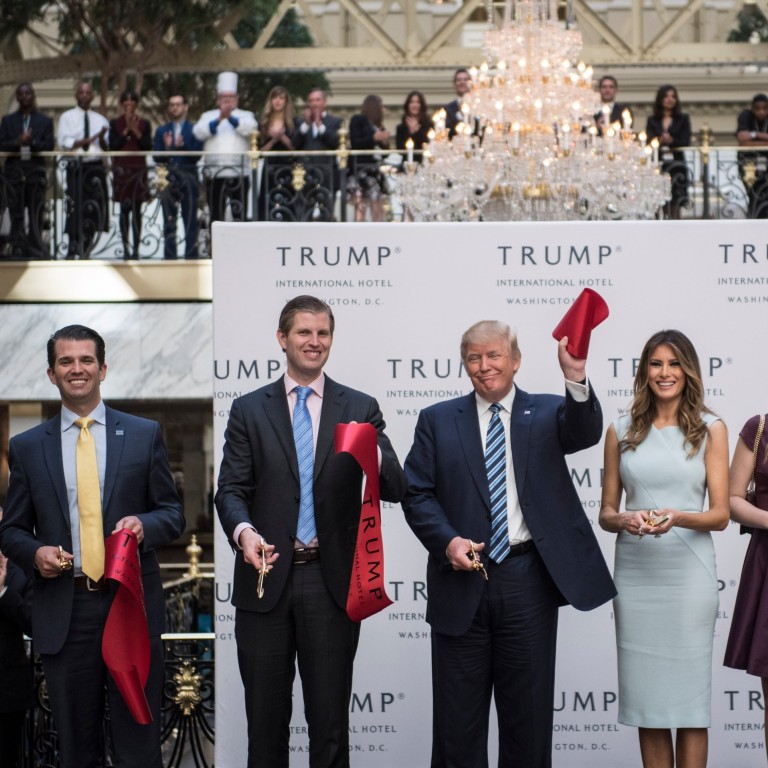 The opening ceremony of the Trump International Hotel Washington, DC. Photo: The Washington Post