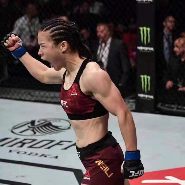 Zhang Weili is the first Chinese UFC champion after 42-second TKO of ...