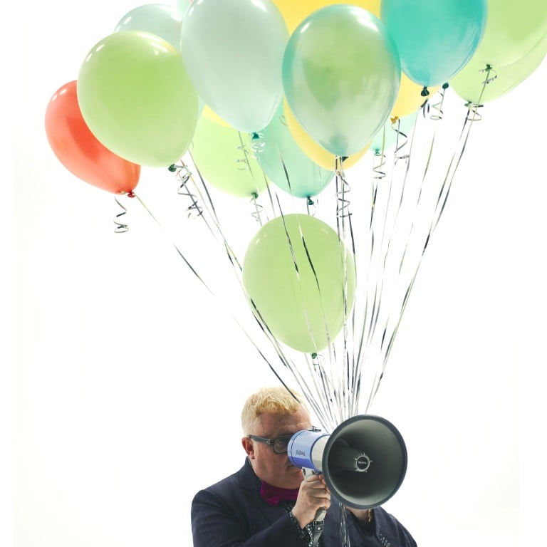 Alber Elbaz’s playful designs are inspired by novel shapes, colours and materials