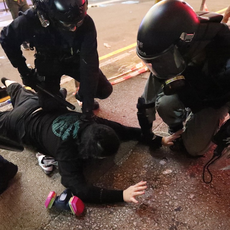 The force have toughened their approach to arrests in recent weeks, according to observers and a police insider. Photo: Felix Wong