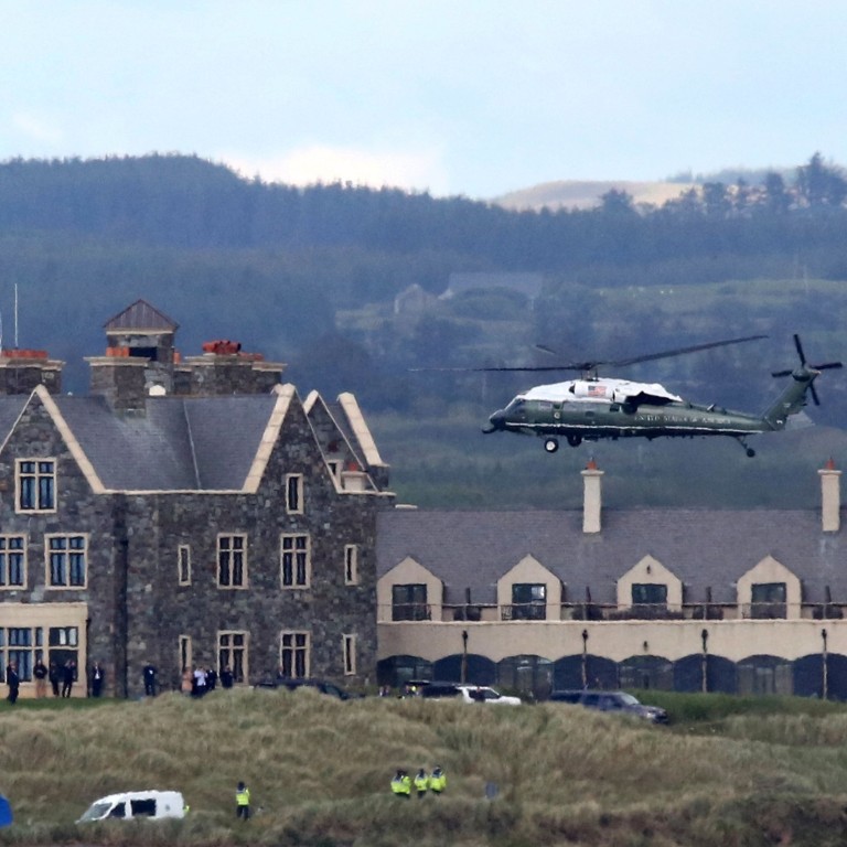 US Vice-President Mike Pence stayed at Trump International Golf Links & Hotel Doonbeg, on Ireland’s west coast, at the US taxpayer’s expense. Photo: AFP