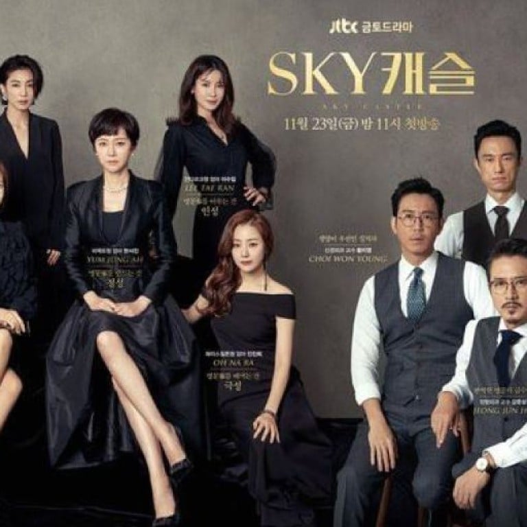 The cast of the hit 2019 South Korean television drama SKY Castle – focusing on parental obsession with gaining admission for their children into elite universities – which is to be remade by the US television network NBC. Photo: JTBC
