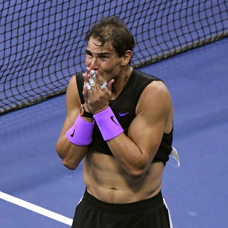 nadal purple hat