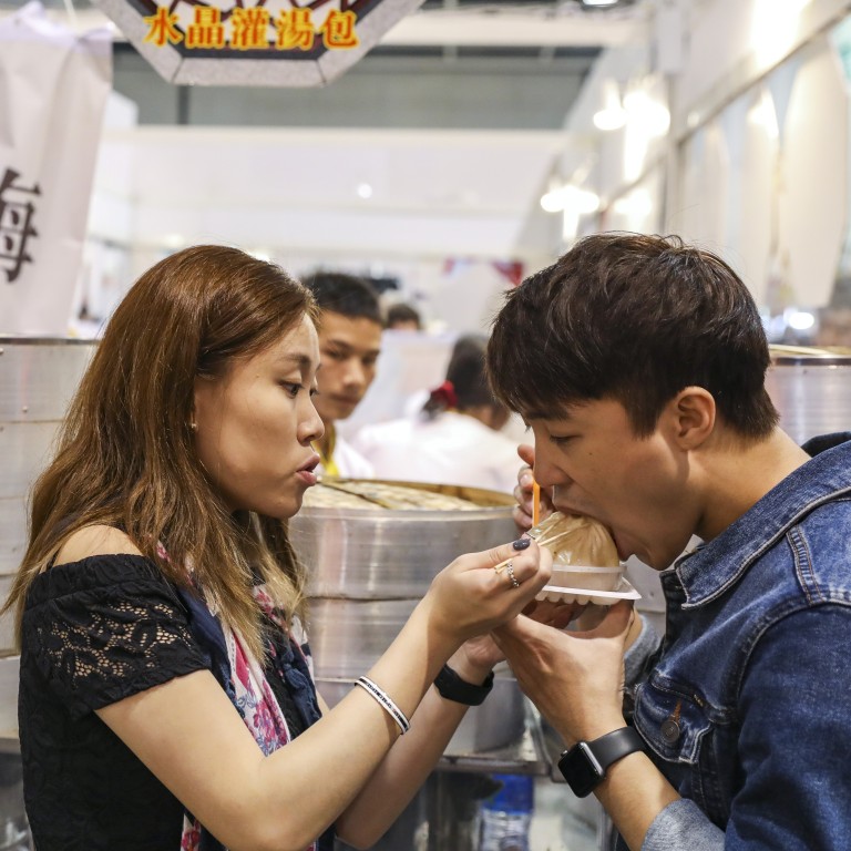 The last day of 2018’s Hong Kong Food Festival, held at the Hong Kong Convention and Exhibition Centre in Wan Chai. Photo: Nora Tam