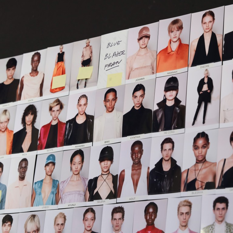 Model looks are seen backstage before the Tom Ford runway show during New York Fashion Week. Photo: Reuters