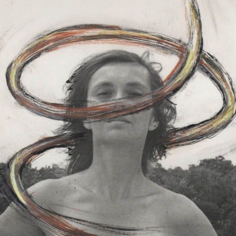 A detail from Mary Beth Edelson’s Totem Series: Snake Goddess via Metropolis (Woman Rising series), from 1973, which appears in the Pornhub-sponsored ‘The Pleasure Principle’ exhbition. Photo: Maccarone