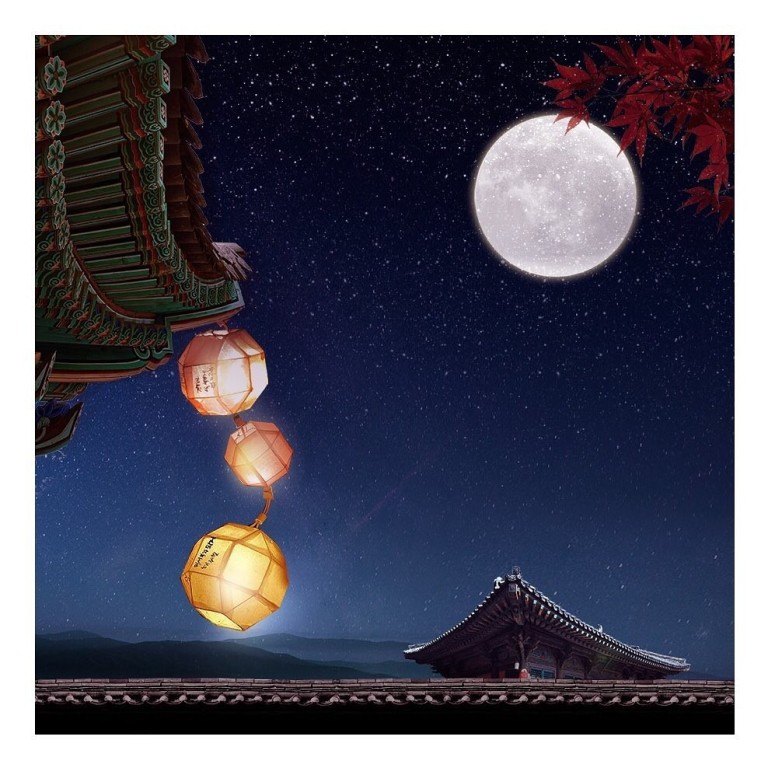 Koreans traditionally travel back to their hometown to spend time with their families, eat plentifully, and pay respect to their ancestors over Chuseok, or the Mid-Autumn Festival. Photo: Instagram