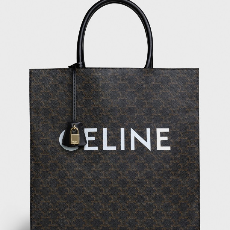 Celine Debuts White Triomphe Canvas Bags - BagAddicts Anonymous