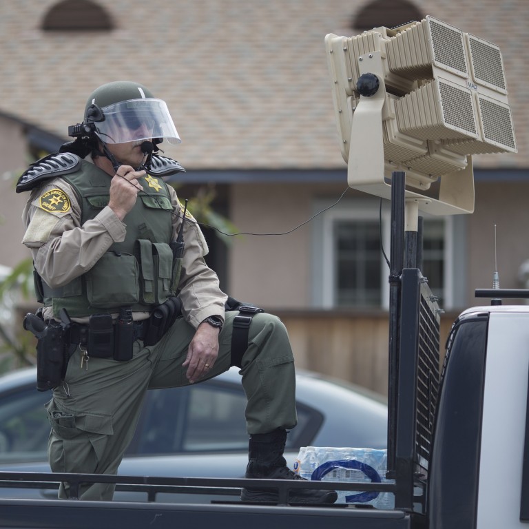 Crowd Control Explosive Chinese scientists develop handheld sonic weapon for crowd control ...