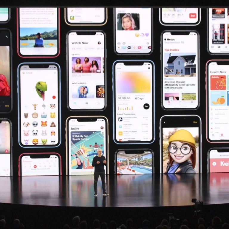 Apple CEO Tim Cook speaks during the launch of the iPhone 11, iPhone 11 Pro and an Apple Watch Series 5 – but some were left disappointed by what he didn’t announce. Photo: Kyodo
