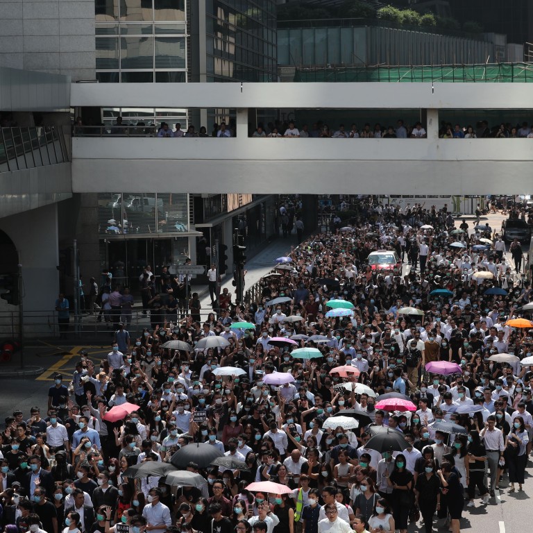 Hundreds take to Hong Kong streets to protest against police shooting ...