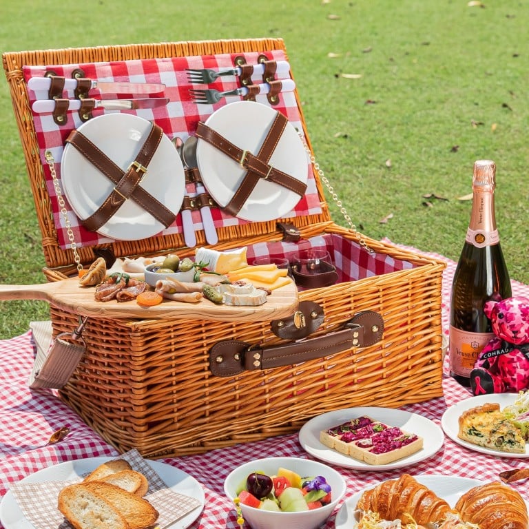 Restaurants in Hong Kong and Macau are offering pink-coloured dishes, desserts and drinks to commemorate the Pink Ribbon campaign, which hopes to raise breast cancer awareness. Featured here is the Conrad Macao's pink picnic.