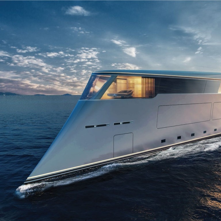 The futuristic look of Hydrogen-powered superyacht Aqua aims to complement its eco-conscious, cutting-edge technology with the luxurious air of a typical superyacht, according to the designer. Photos: Sinot Yacht Architecture & Design