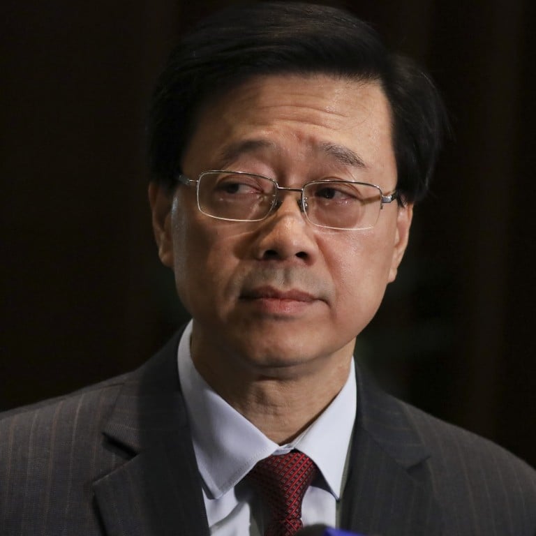 Hong Kong security chief John Lee refuses to step down over government&#39;s  failure to quell protests | South China Morning Post