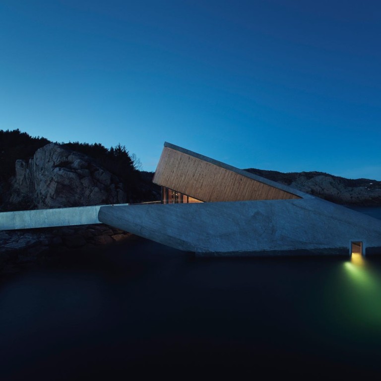 Under, the world's largest underwater restaurant, opened this year in Norway – and just earned a spot on Time magazine’s top 100 World’s Greatest Places 2019 list.
