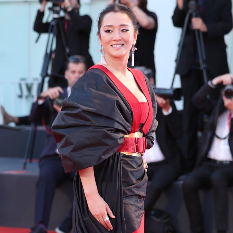 Chinese actress Gong Li poses on the red carpet at the 76th Venice International Film Festival in Italy in an Elie Saab Couture gown from the designer’s latest autumn/winter couture collection, paired with Boucheron high jewellery. Photo: Xinhua