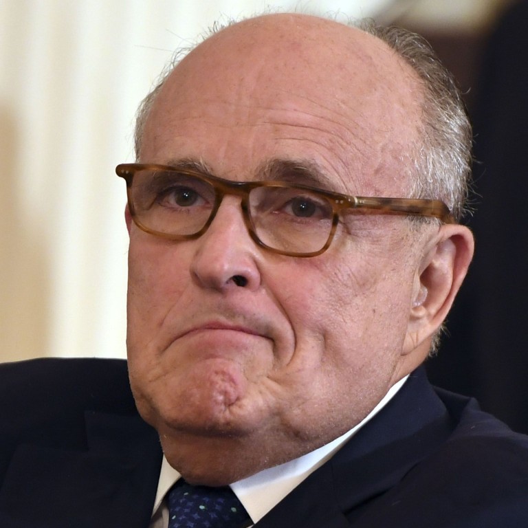 Hand Grenade Rudy Giuliani Refuses To Cooperate With Donald Trump Impeachment Inquiry South China Morning Post
