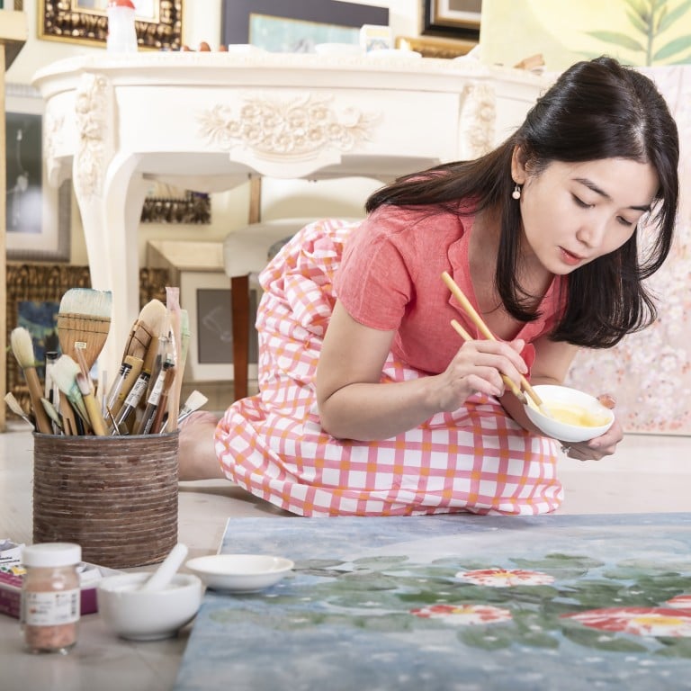 Exploring The Art Of Nihonga The Traditional Japanese Painting Style Being Kept Alive At Hong Kong S Fringe Club South China Morning Post