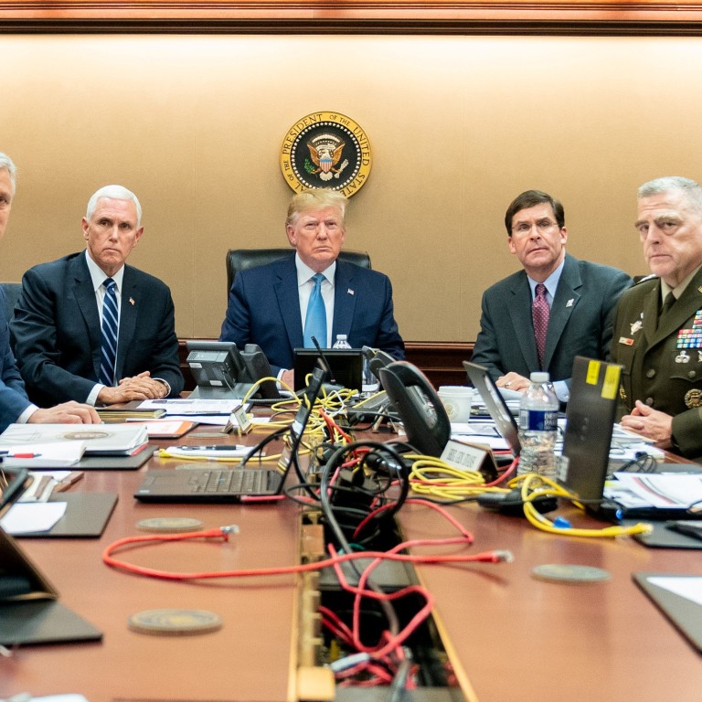 How Trump S Situation Room Photo Compares To Obama S South China Morning Post