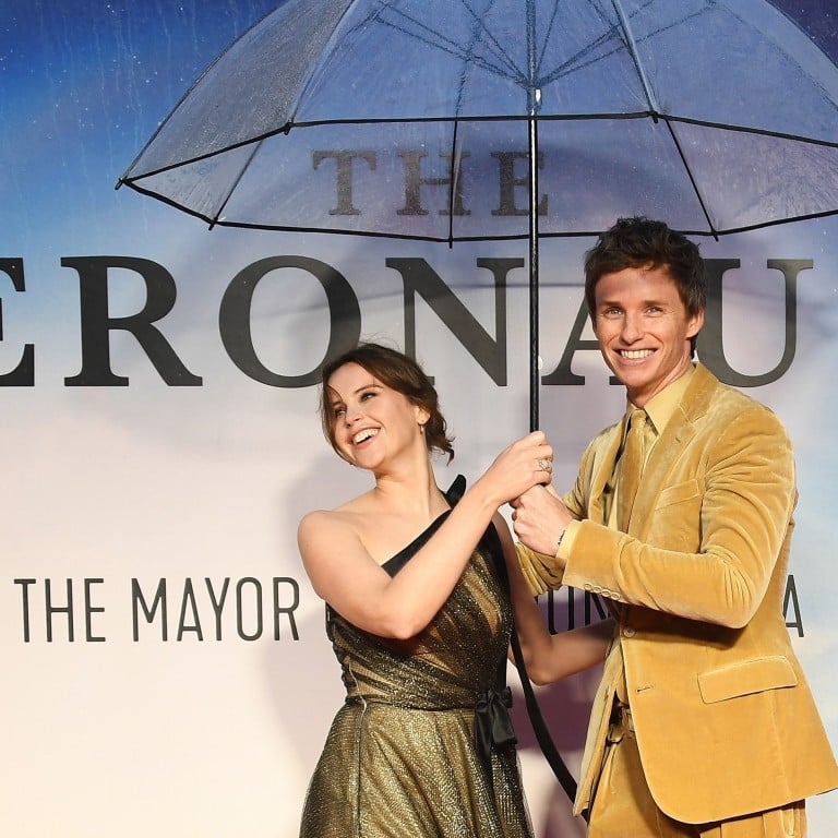 British actress Felicity Jones and British actor Eddie Redmayne met the press at the film premiere of The Aeronauts, during the London Film Festival at London’s Leicester Square. Photo: EPA-EFE