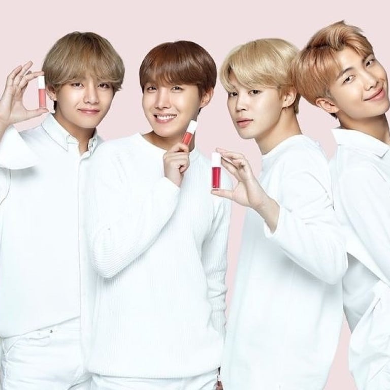 South Korean boy band BTS did a make-up collaboration with VT Cosmetics.