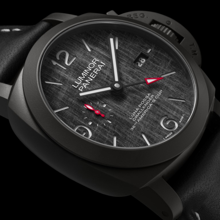 Panerai's Luminor Luna Rossa GMT 44mm (PAM01036) is one of three new models launched in Hong Kong by the luxury watch brand.