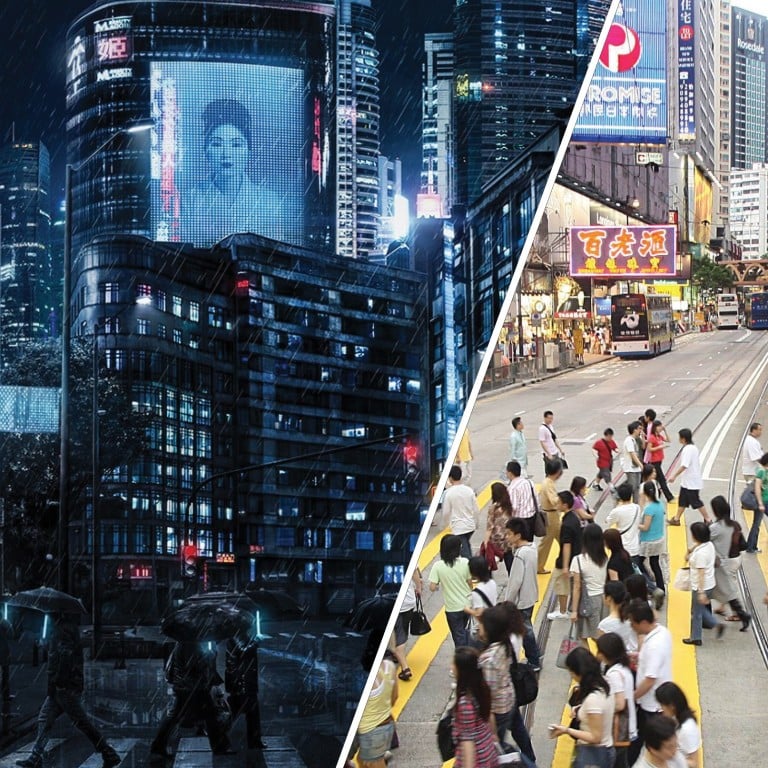 Real life, or fiction? Blade Runner's imagined 2019 looks a lot like contemporary Hong Kong.