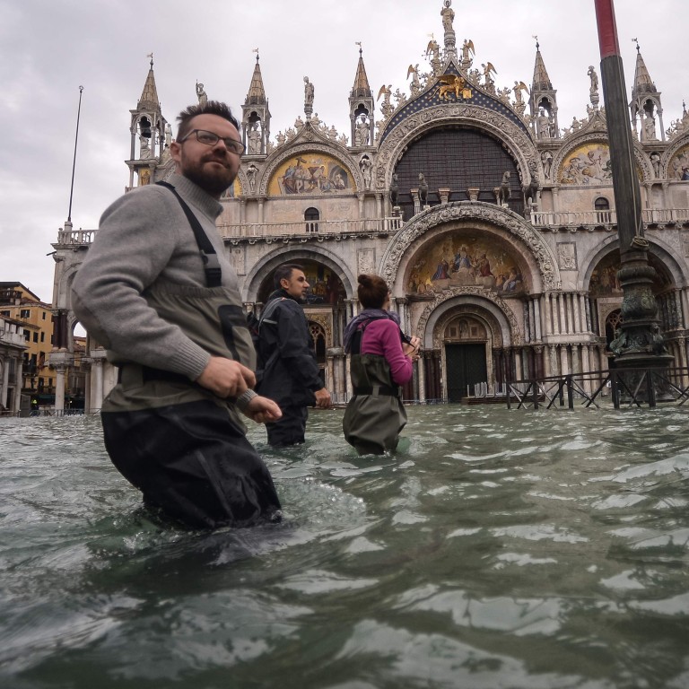 No Respite For Flooded Venice As City Issues Highest Weather