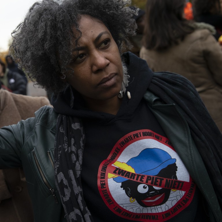 Dutch activists protest blackface Christmas character Black Pete