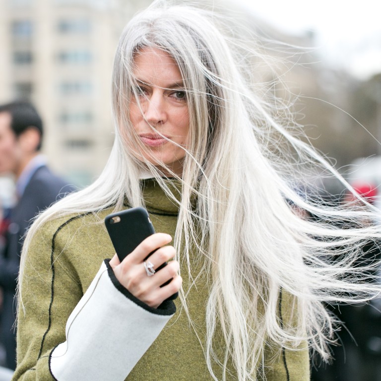 Granny Chic Why Going Grey May Have A Silver Lining South China