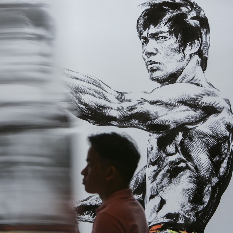 bruce lee speaking english