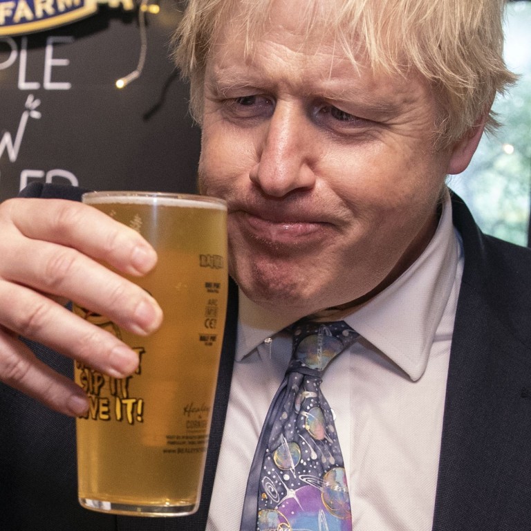 boris johnson on course for major victory in british general election pollsters predict south china morning post