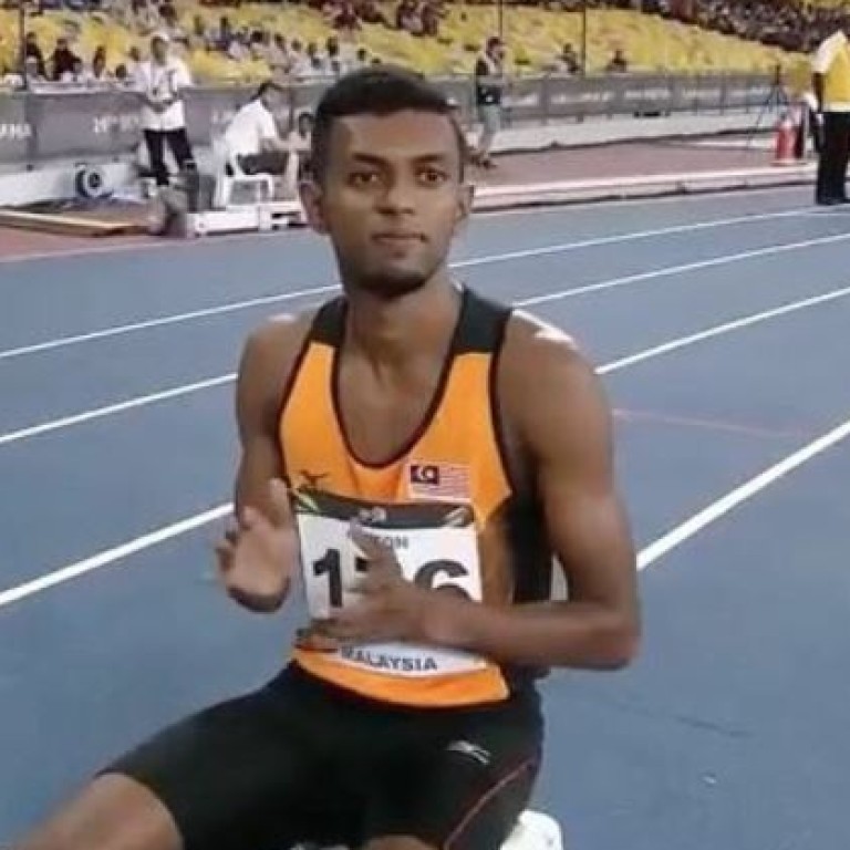 Little is known about Malaysian runner Royson Vincent, the fastest 800-metre runner in the region. Photo: Twitter