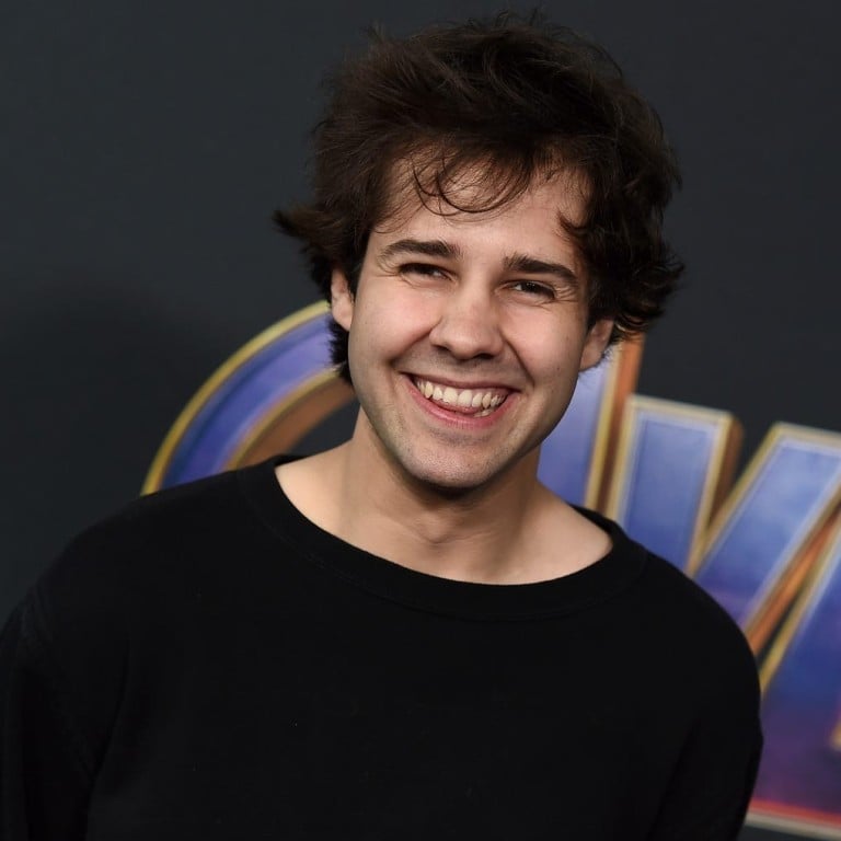 At just 23, YouTube star David Dobrik is worth US$7 million. Photo: Jordan Strauss/Invision/AP