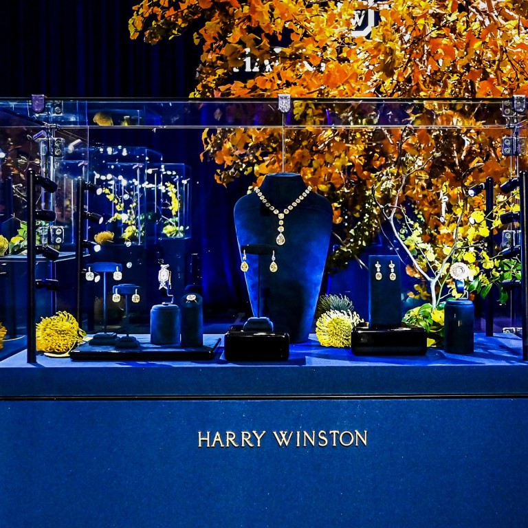 Harry Winston showcases its ‘Winston Autumn’ collection in Shanghai.