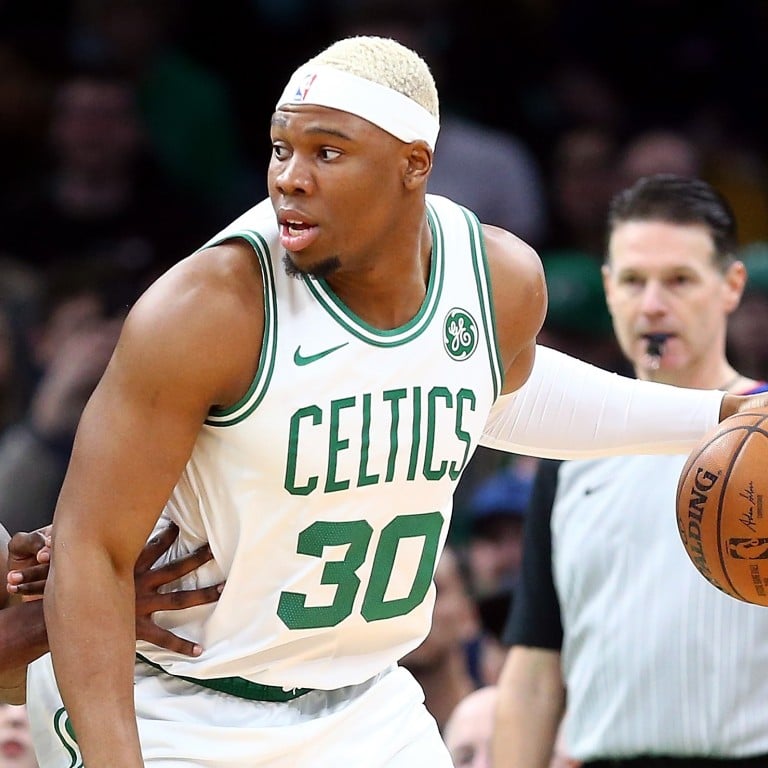 Former Celtic Guerschon Yabusele fined for not looking at flag during  Chinese national anthem - NBC Sports